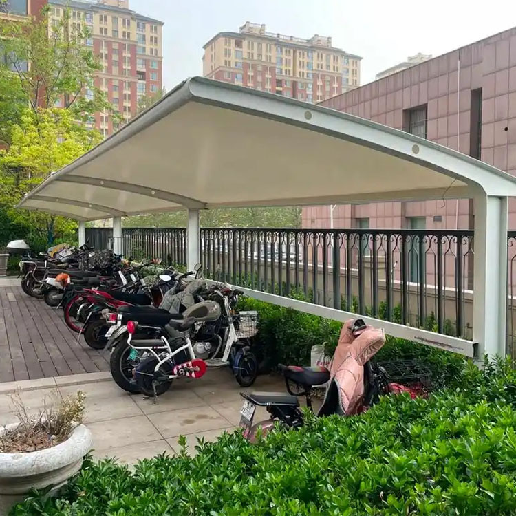 宁都县膜结构电动车棚